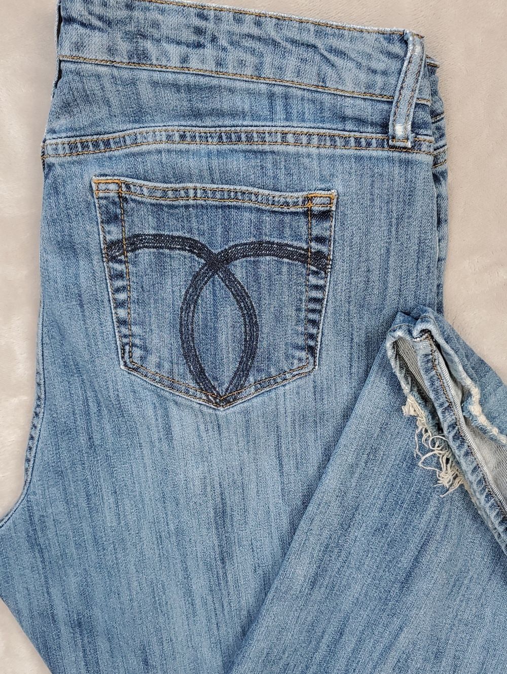 Jordache | Vintage Women's Size 18W | Light Wash Bootcut Jeans | Y2K 90s